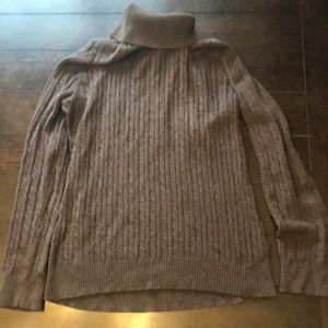 Brown Turtleneck
